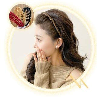 【NANA】娜娜 波浪絲絨防滑髮箍 NA030704(髮箍)