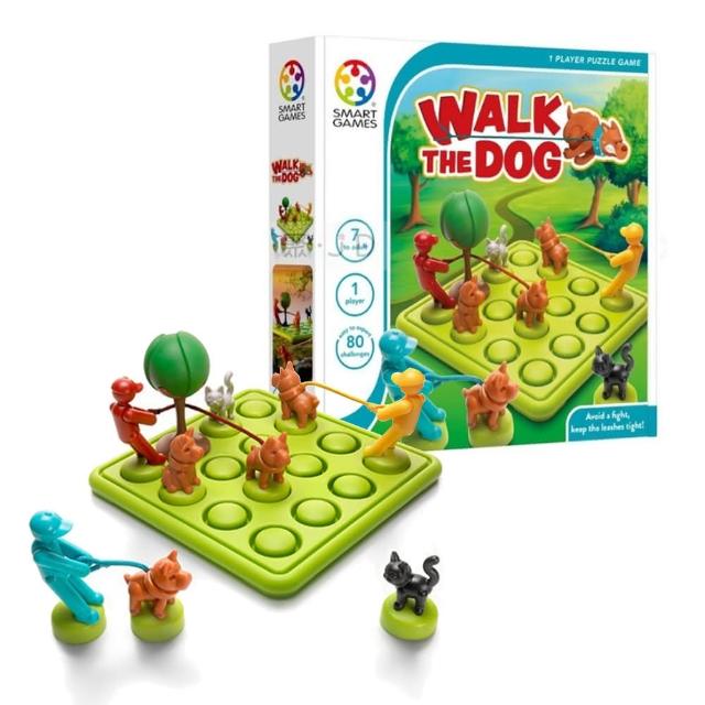 【比利時 Smart Games】益智桌遊 -小狗散步(ACT06538)