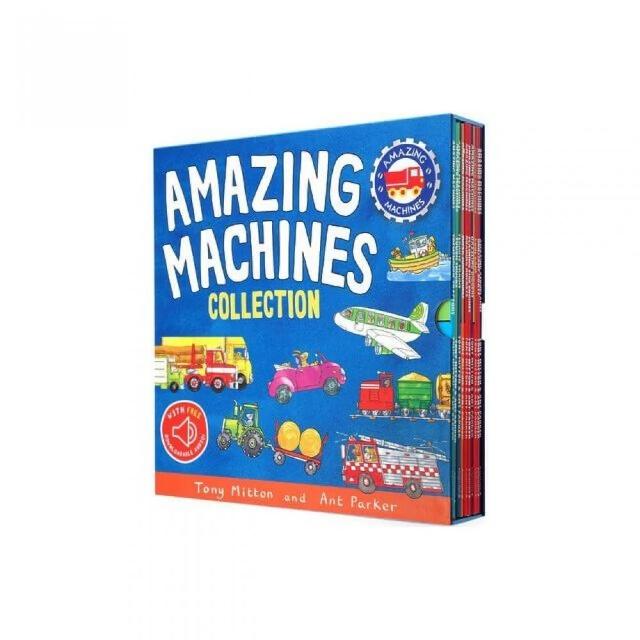 Amazing Machines （共10本）（附音檔QRcode）廖彩杏老師推薦有聲書