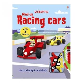 Wind-Up Racing Cars （玩具書）附玩具車