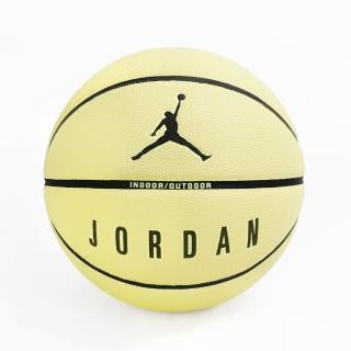 【NIKE 耐吉】Jordan Ultimate 籃球 7號 喬丹 運動 耐用 橡膠 戶外用 黃黑(FB2307-702)