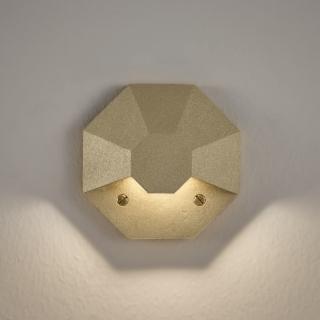 【Original BTC 英國手工燈飾】Octo Wall Light(噴砂處理經典防水戶外階梯燈)