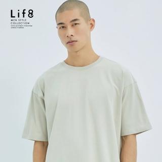 【Life8】EVENLESS 重磅寬版 短袖上衣(71001)
