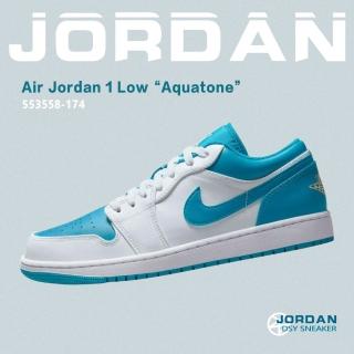 Air Jordan 1 Low White/Teal 553558-174