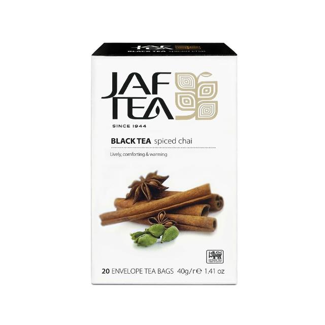 【JAF TEA】芬芳肉桂紅茶保鮮茶包20入(風味紅茶系列)