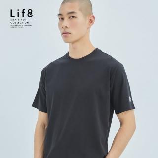 【Life8】EVENLESS 涼感 超彈力 短袖上衣(71004)