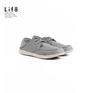 【Life8】Life8 悠閒2Way休閒鞋 可水洗(19076)