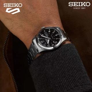 【SEIKO 精工】5 Sports 軍風機械錶 指針錶 手錶 禮物 畢業(4R36-13P0D/SRPJ81K1)