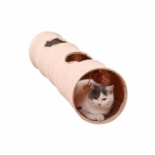 【OSLE】寵物窩 寵物隧道 可折疊毛孩玩具 貓咪玩具