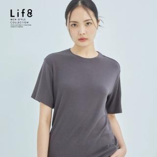 【Life8】EVENLESS 柔膚 超彈力 短袖上衣(71005)