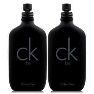 【Calvin Klein 凱文克萊】CK BE 中性淡香水 EDT 200ml 二入優惠組(平行輸入)