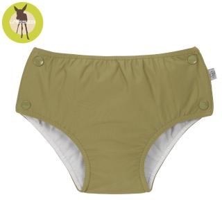 【Lassig】嬰幼兒抗UV成長型游泳尿布褲-苔癬綠(2023款式)