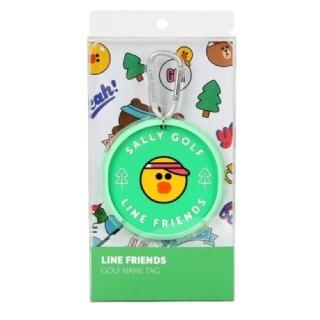 【LINE FRIENDS】莎莉高爾夫球吊牌(可愛造型的配件)