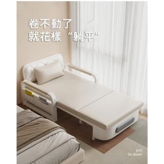 【SongSH】82公分單人沙發床折疊兩用折疊床沙發多功能簡易免洗科技佈(單人沙發/沙發床/帶儲物櫃)