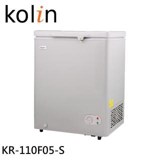 【Kolin 歌林】100L冷藏/冷凍二用臥式冰櫃(KR-110F05-S)