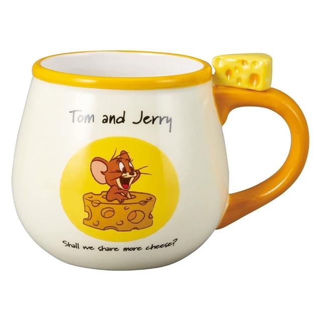【sunart】湯姆貓與傑利鼠 起司杯緣子陶瓷馬克杯 傑利鼠(餐具雜貨)