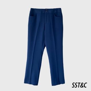 【SST&C 最後65折】寶藍色九分西裝褲7262006004