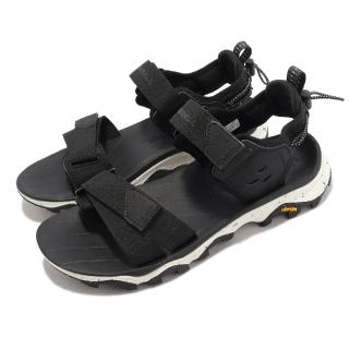 【MERRELL】涼鞋 Speed Fusion Strap 男鞋 黑 白 魔鬼氈 戶外 vibram(ML004987)