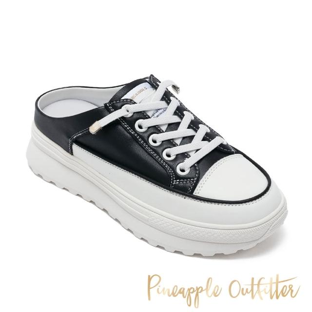 【Pineapple Outfitter】RAGHUVIR 經典素面休閒懶人鞋(黑色)