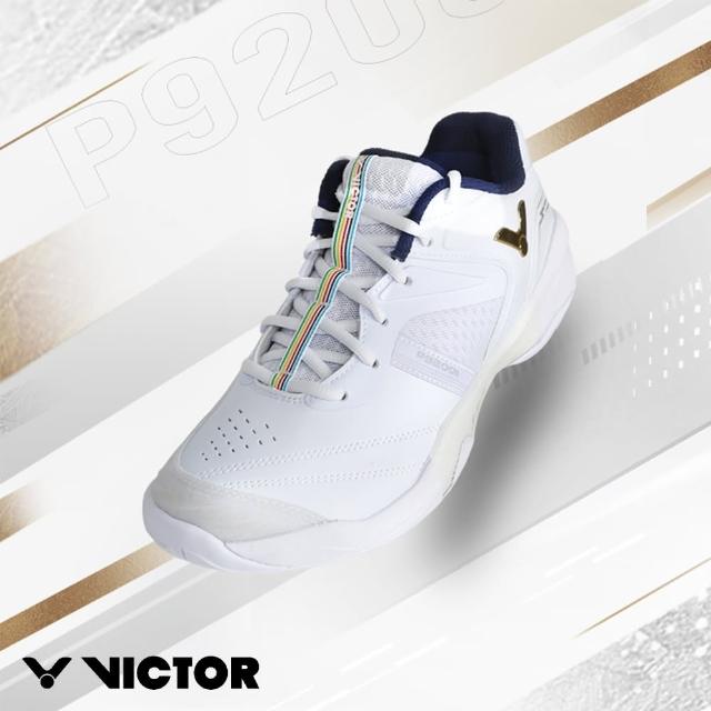 【VICTOR 勝利體育】VICTOR 羽球鞋 羽毛球鞋(P9200II A 白)
