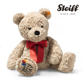 【STEIFF】Jimmy Teddy Bear Happy Birthday(經典泰迪熊_黃標)