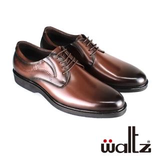 【Waltz】商務時尚 側V綁帶 紳士鞋 皮鞋(512049-23 華爾滋皮鞋)