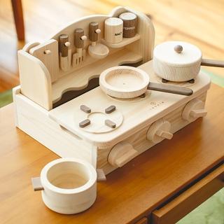 【IKONIH 愛可妮】日本檜木迷你廚具台