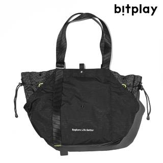 【bitplay】Wander Pack 20L 全境輕量托特包 - 黑色(輕便包 大容量 機能 斜背包 下雨 輕量)