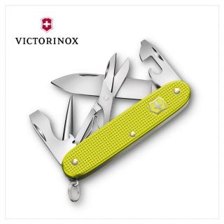 【VICTORINOX 瑞士維氏】瑞士刀 93mm/9用/鋁合金/限量版電光黃(0.8231.L23)