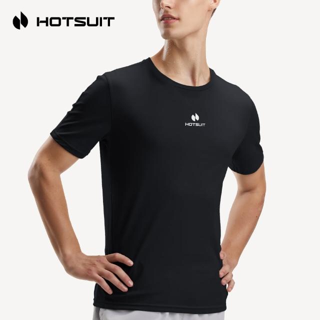 【HOTSUIT】男裝運動短袖T恤-礦物黑-519610003-MD