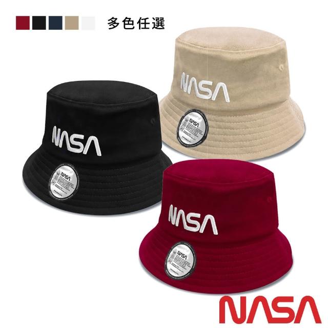 【NASA SPACE】正版授權太空系列 潮流字母Logo漁夫帽 NA30001(5色可選)