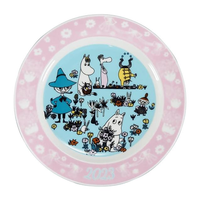 【日本山加yamaka】Moomin嚕嚕米 2023年紀念系列 陶瓷餐盤 花園(餐具雜貨)