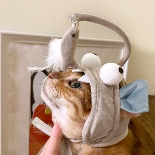 【OB 嚴選】寵物搞怪造型逗貓棒帽子 《ZB1984》