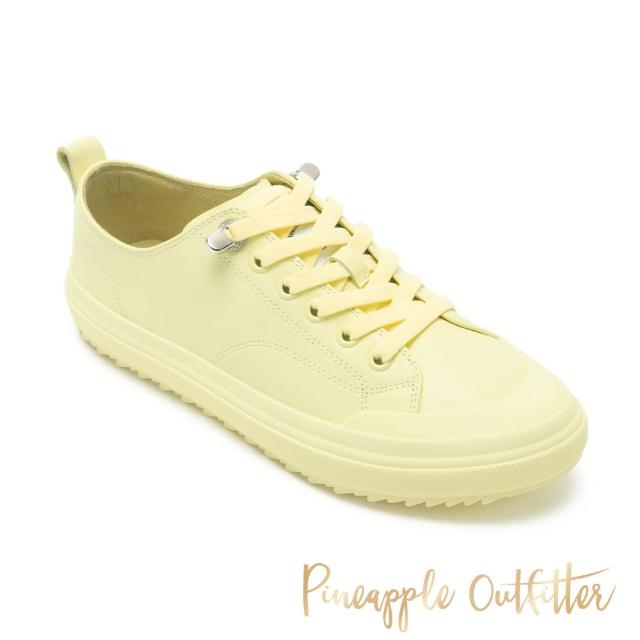 【Pineapple Outfitter】KATZ 真皮套穿運動休閒鞋(黃色)