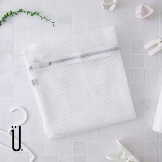 【UdiLife】純淨無染 粗網角型洗衣袋 60x60cm 5入(MIT 台灣製造 洗衣網 方型 防變形 網眼透氣 收納) 限
