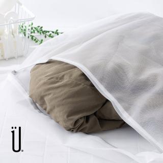 【UdiLife】純淨無染 細網角型洗衣袋 60x70cm(MIT 台灣製造 洗衣網 方型 無螢光 防變形 網眼透氣 收納) 雙1