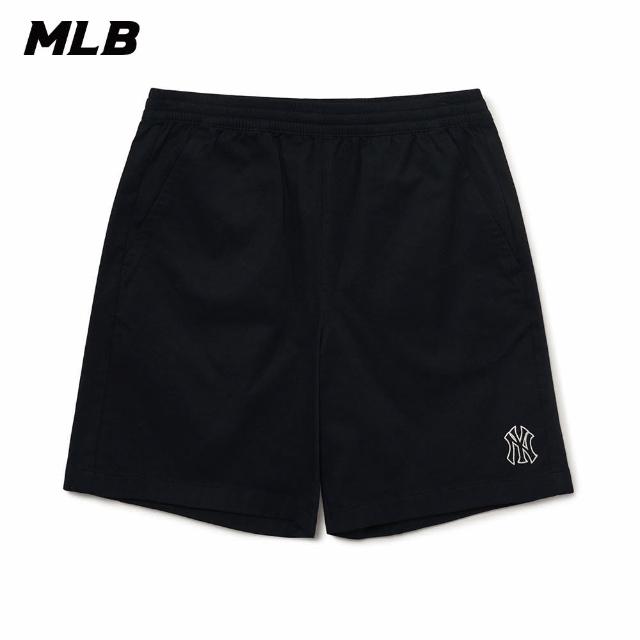 【MLB】男版休閒短褲 紐約洋基隊(3LSMB0433-50BKS)