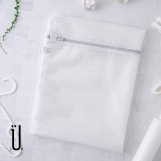 【UdiLife】純淨無染 細網角型洗衣袋 70x90cm(MIT 台灣製造 洗衣網 方型 無螢光 防變形 網眼透氣 收納) 雙1