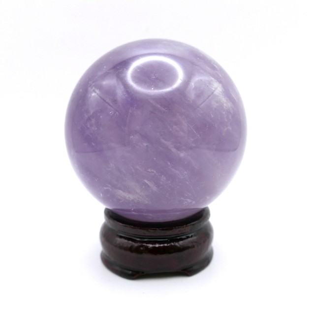 【寶峻晶石館】紫水晶球 直徑7.7cm(AR739)