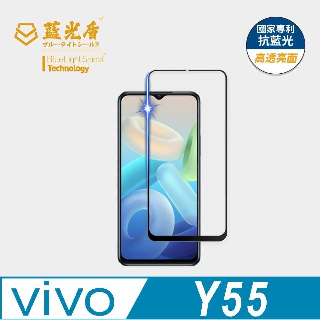 【藍光盾】VIVO Y55 6.58吋 抗藍光高透螢幕玻璃保護貼(抗藍光高透)