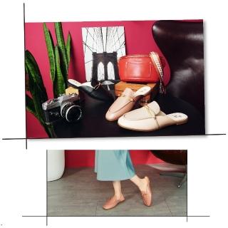 【A.S.O 阿瘦集團】挺麗美型 扭結飾釦穆勒鞋(多款任選)