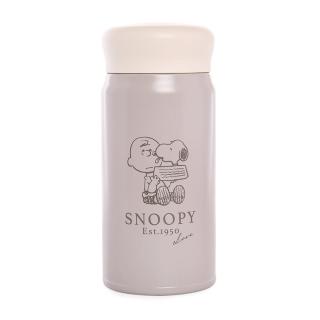 【Kamio】SNOOPY史努比 不鏽鋼保溫杯隨手瓶 350ml 擁抱(餐具雜貨)(保溫瓶)