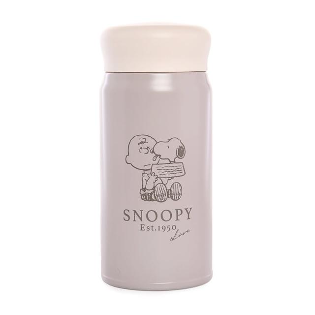 【Kamio】SNOOPY史努比 不鏽鋼保溫杯隨手瓶 350ml 擁抱(餐具雜貨)(保溫瓶)