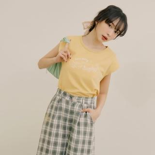 【OB 嚴選】KITTY野餐系列台灣製棉質半袖印花TEE 《KB1450》