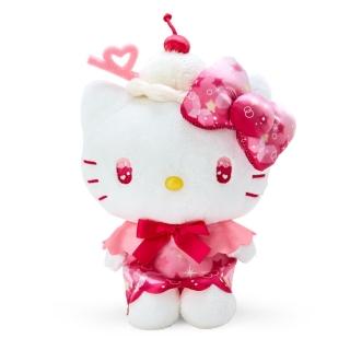 【小禮堂】Hello Kitty 絨毛玩偶娃娃 - 漂浮汽水(平輸品)