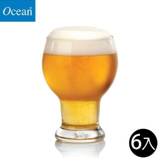 【Ocean】啤酒杯 455ml 6入組 Bavaria系列(飲料杯 啤酒杯 玻璃杯 水杯)