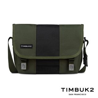 【Timbuk2】Classic Messenger Cordura Eco 11 吋經典郵差包(森綠黑拼色)