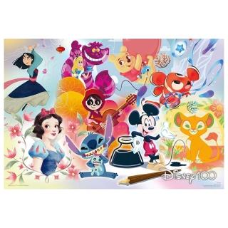 【HUNDRED PICTURES 百耘圖】Disney迪士尼百年慶典插畫回憶拼圖300片(迪士尼)