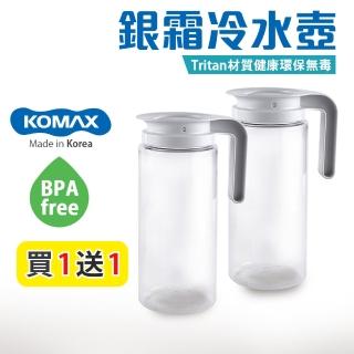 【KOMAX】銀霜Tritan耐熱冷水壺2.0L_韓國製(2入組)