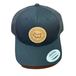 【Scotty Cameron 卡麥隆】最新限量版卡麥隆皮標高爾夫球帽子(Limited Dog Leather Patch Mesh Hat)